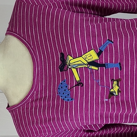 Talbots Embroidered Blouse - Picture 2 of 10